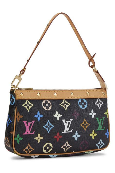 louis vuitton pochette accessoires takashi murakami multicolor monogram